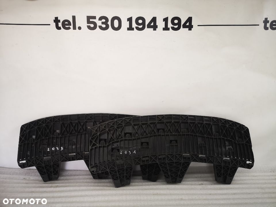 OPEL ZAFIRA B ZAFIRA B LIFT 05-11 OSŁONA / PŁYTA POD ZDERZAK PRZEDNIA NR 13144338 NR AUKCJI OSŁ203 - 1