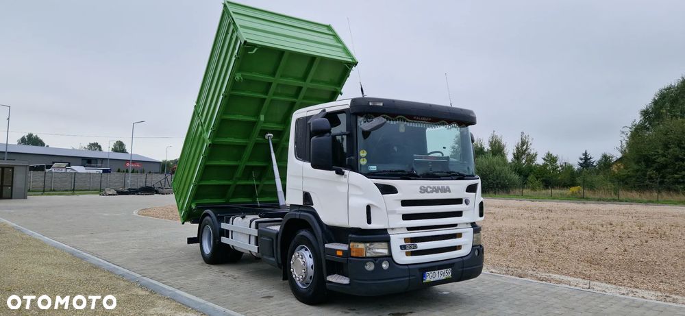 Scania P230 P280 P360 P380 Kiper Wywrotka Zbożówka Stan bdb Stare tacho Klima paka 5m - 4