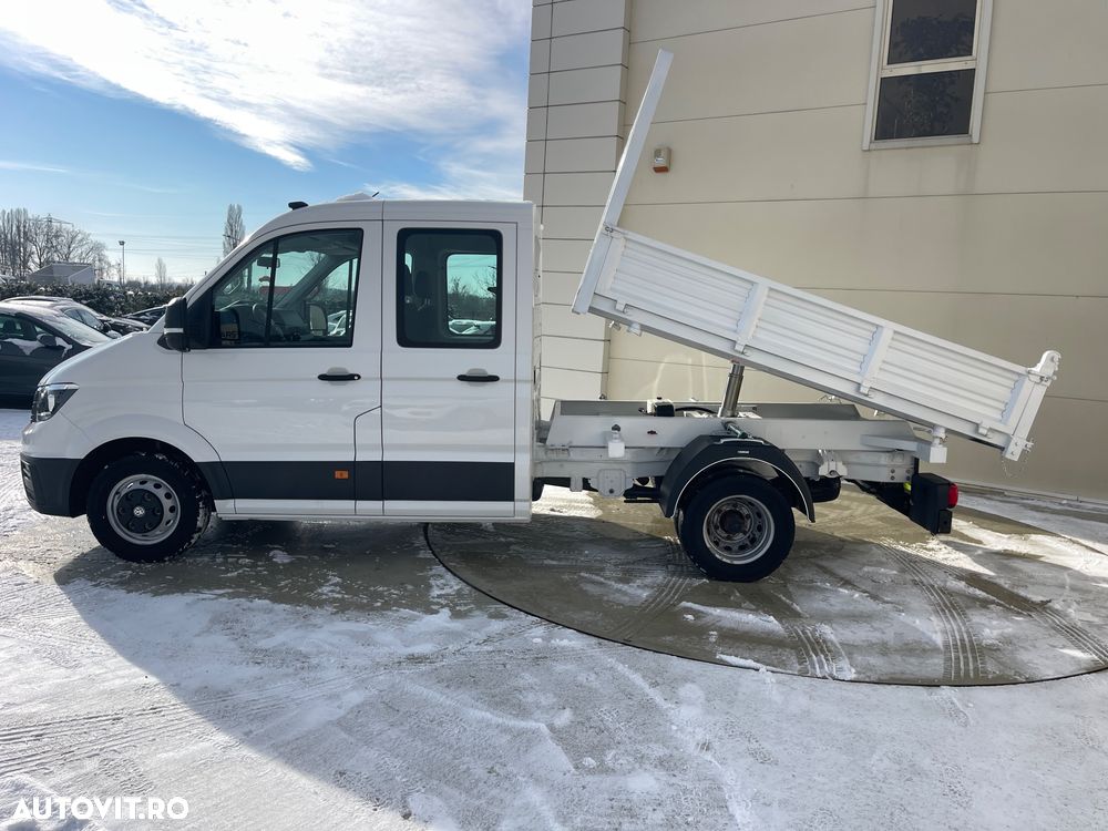 Volkswagen Crafter Doka 6LOCURI  PUNTE DUBLA  BASCULABIL - 9