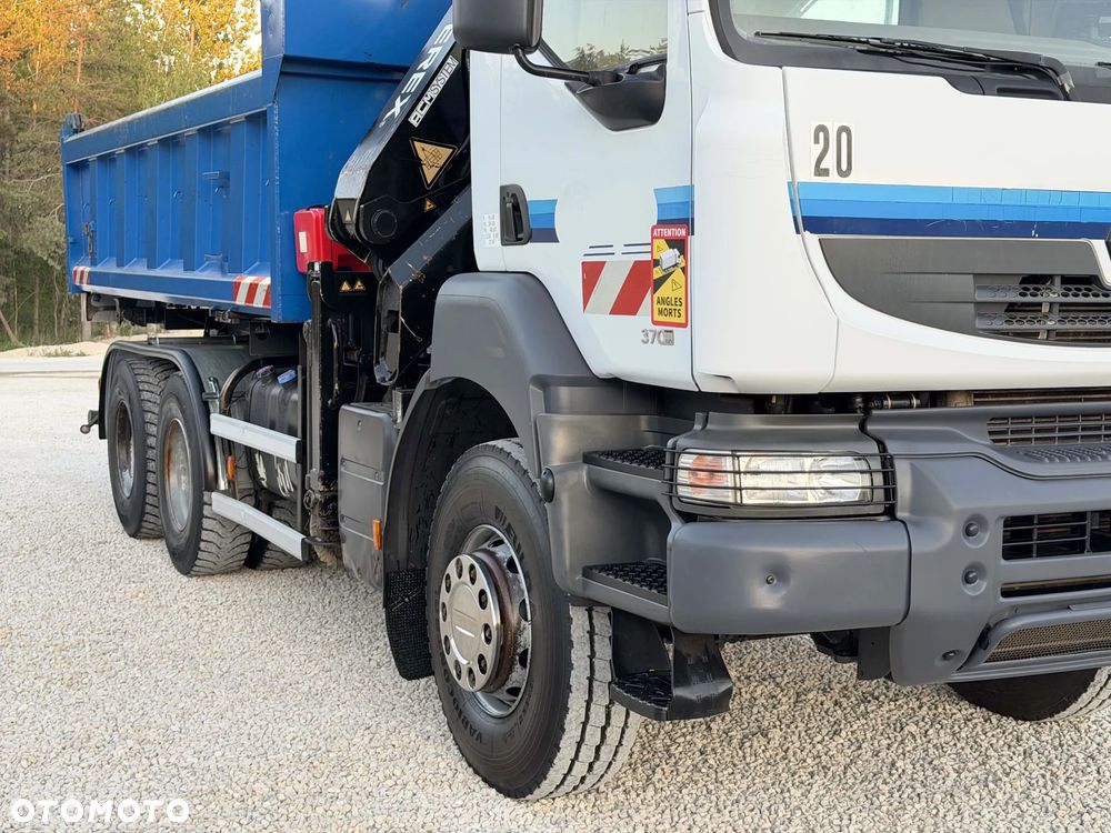 Renault KERAX=370DXi=6X4=WYWROTKA+HDS=TEREX - 13