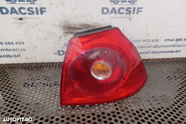 Lampa stop dreapta pe aripa Volkswagen VW Golf 5 [2003 - 2009] Hatchb - 1