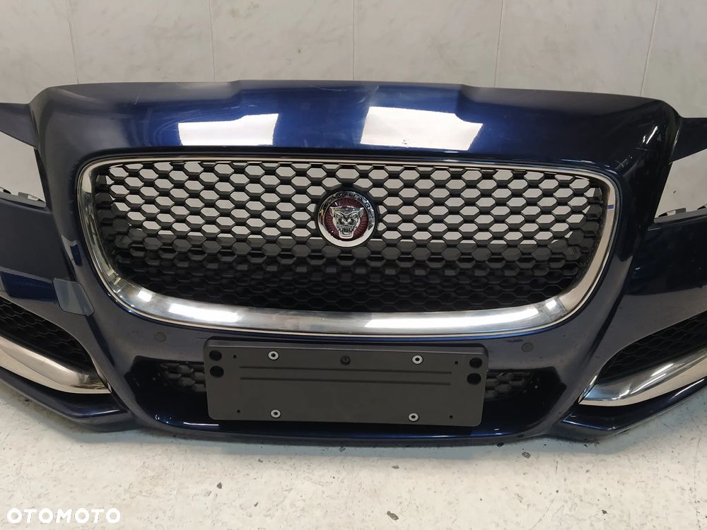 JAGUAR XF X260 ZDERZAK PRZÓD PRZEDNI KOMPLETNY 4XPDC SPRYSKIWACZE GRILL ATRAPA CHŁODNICY ZNACZEK WIĄZKA ORYGINAŁ - 4