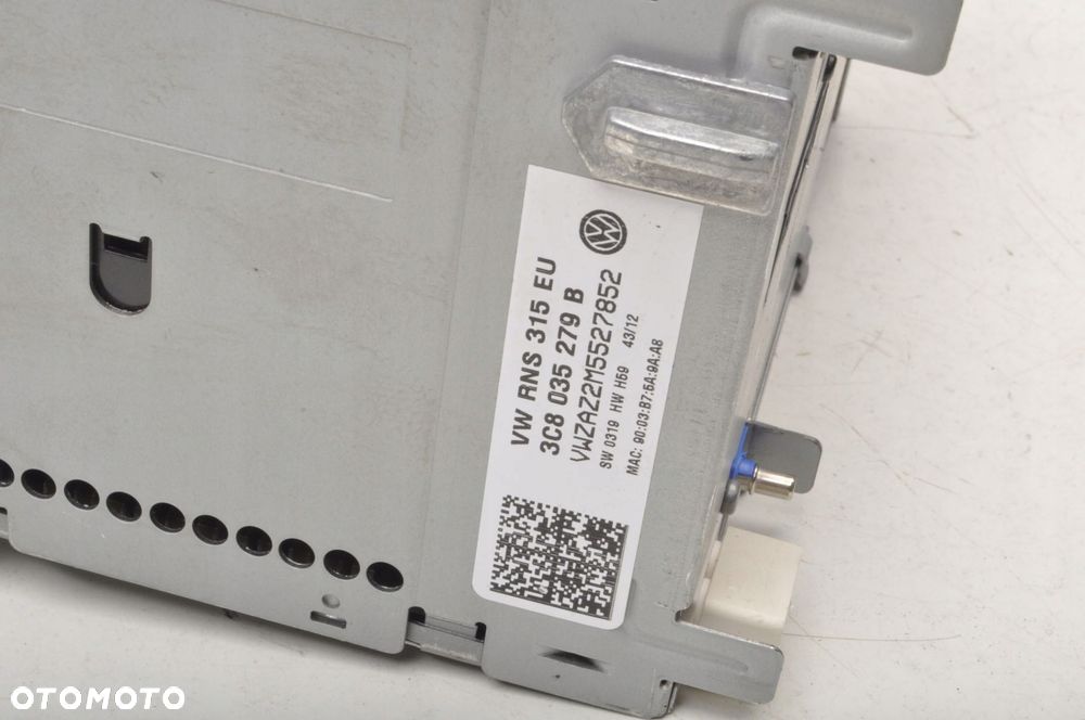 VOLKSWAGEN SCIROCCO III RADIO NAWIGACJA 3C8035279B - 7