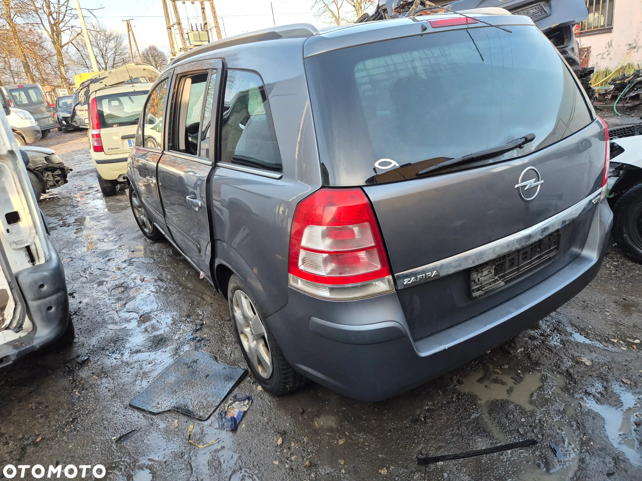 OPEL ZAFIRA B Z155 maska pokrywa silnika klapa bagażnika zderzak lampa reflektor pas przedni stop lampy halogeny - 3