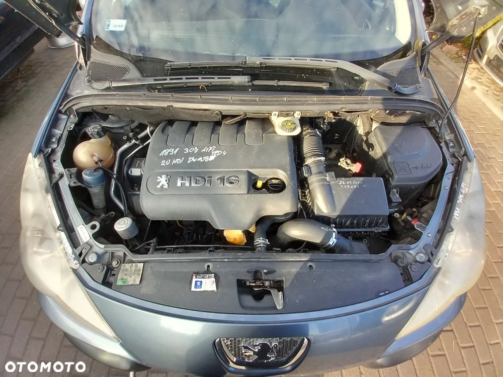 PEUGEOT 307 LIFT SILNIK 2.0 HDI 136KM DIESEL OZNACZENIE: DW10BTED4 - 1
