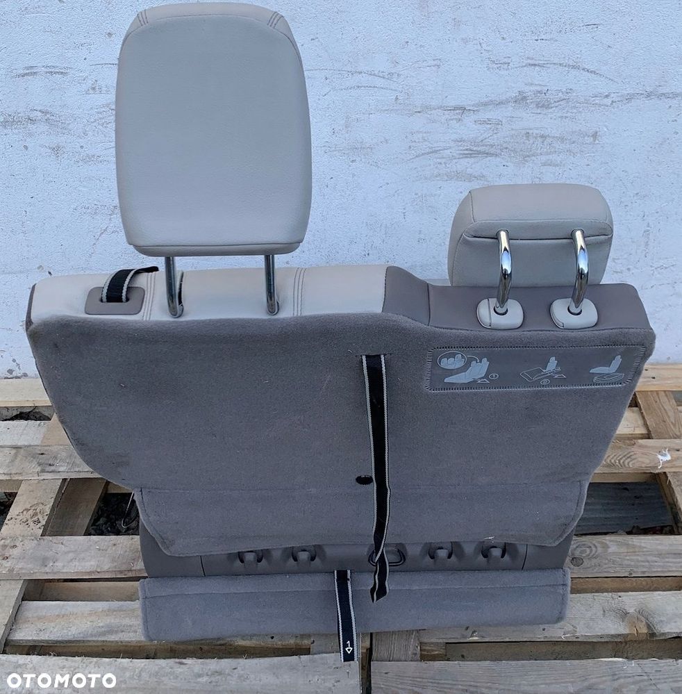 U7 CHRYSLER PACIFICA II 16- FOTEL KANAPA LEWY TYŁ III RZĄD SKÓRA - 13