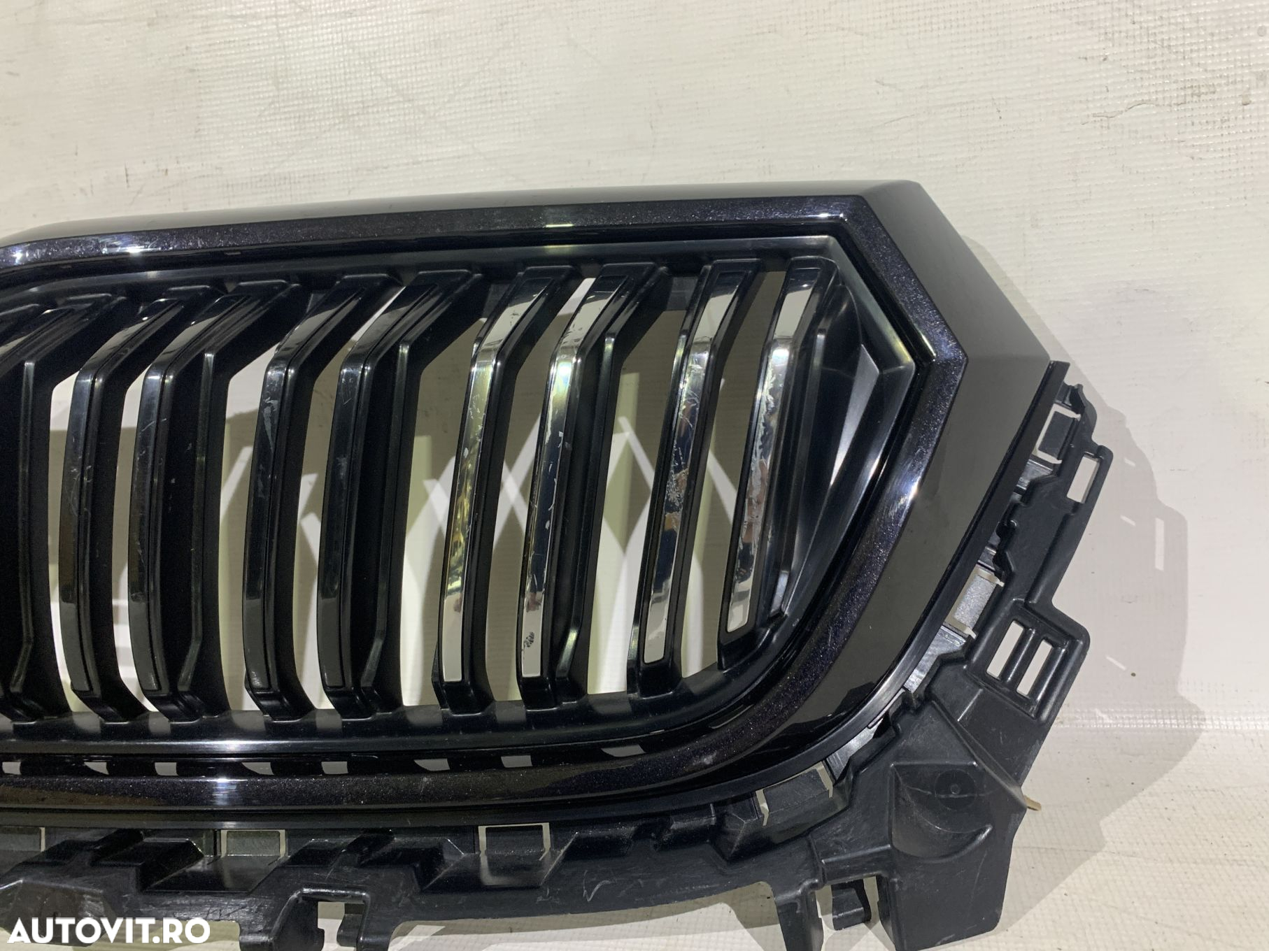 Grila radiator Skoda Kodiaq facelift, 2021, 2022, 2023, 2024, cod origine OE 565853653J. - 9