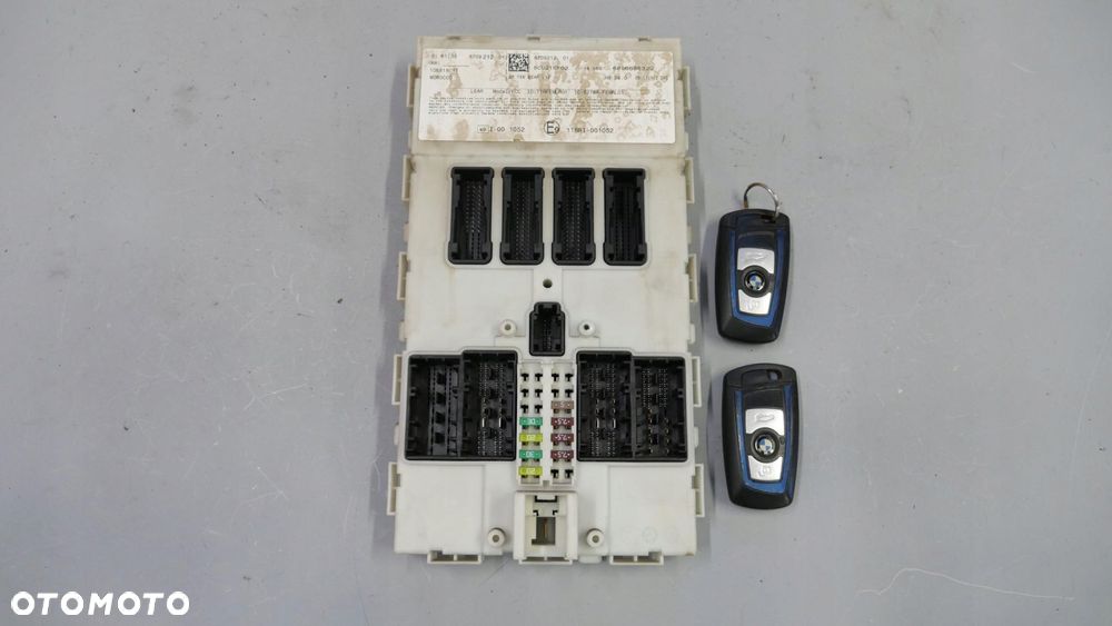 bmw f20 140i automat sterownik moduł fem + 2 kluczyki 8709212 - 1