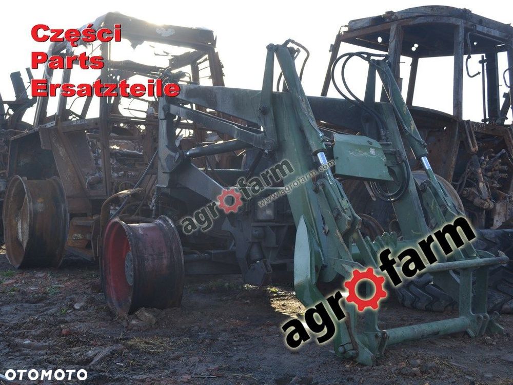 Fendt 380 GT części, skrzynia biegów, most przedni - 1