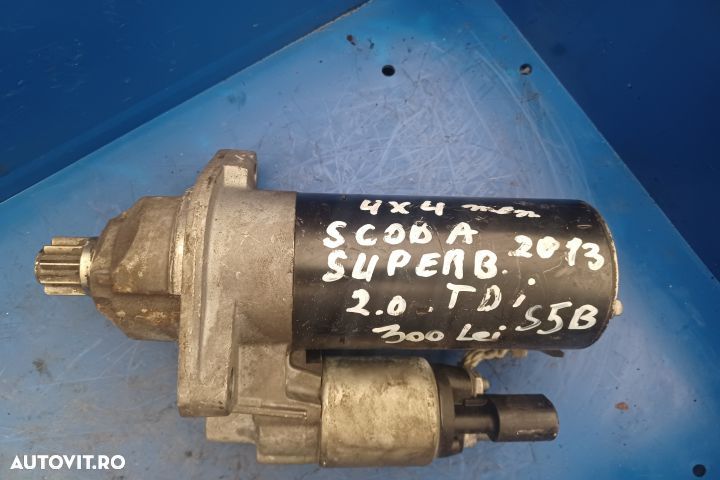 Electromotor 986020260   0986XL5490  4X4 MX1253 Skoda Superb 2 [2008 - 1