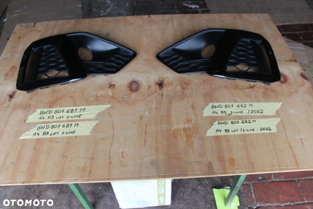 KRATKA ZDERZAKA PRAWA AUDI A4 B9 LIFT S LINE 8WD807682M 2022