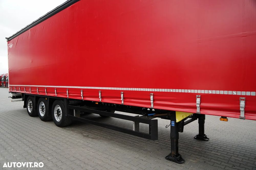 Schmitz Cargobull CORTINĂ / JOLODA / REMORCA RODA / VARIOS / 385/55 R22.5 / ACOPERIȘ CULISANT - 9