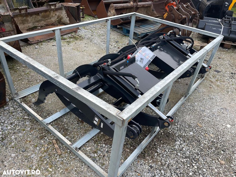 Atașamentul tip cupă crocodil pentru mini încărcătoare, Bobcat / Caterpillar ... - 6