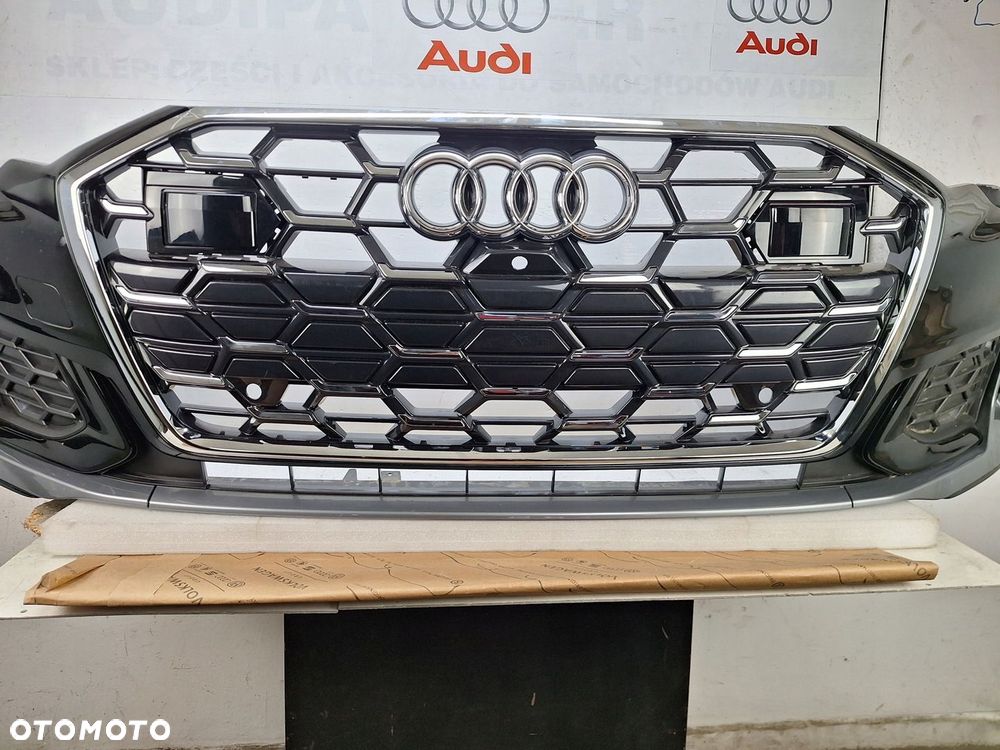 ZDERZAK AUDI A6 C8 4K 4K0 CHROM EDITION 2023-2025 GRILL ATRAPA LIFT S-LINE - 2