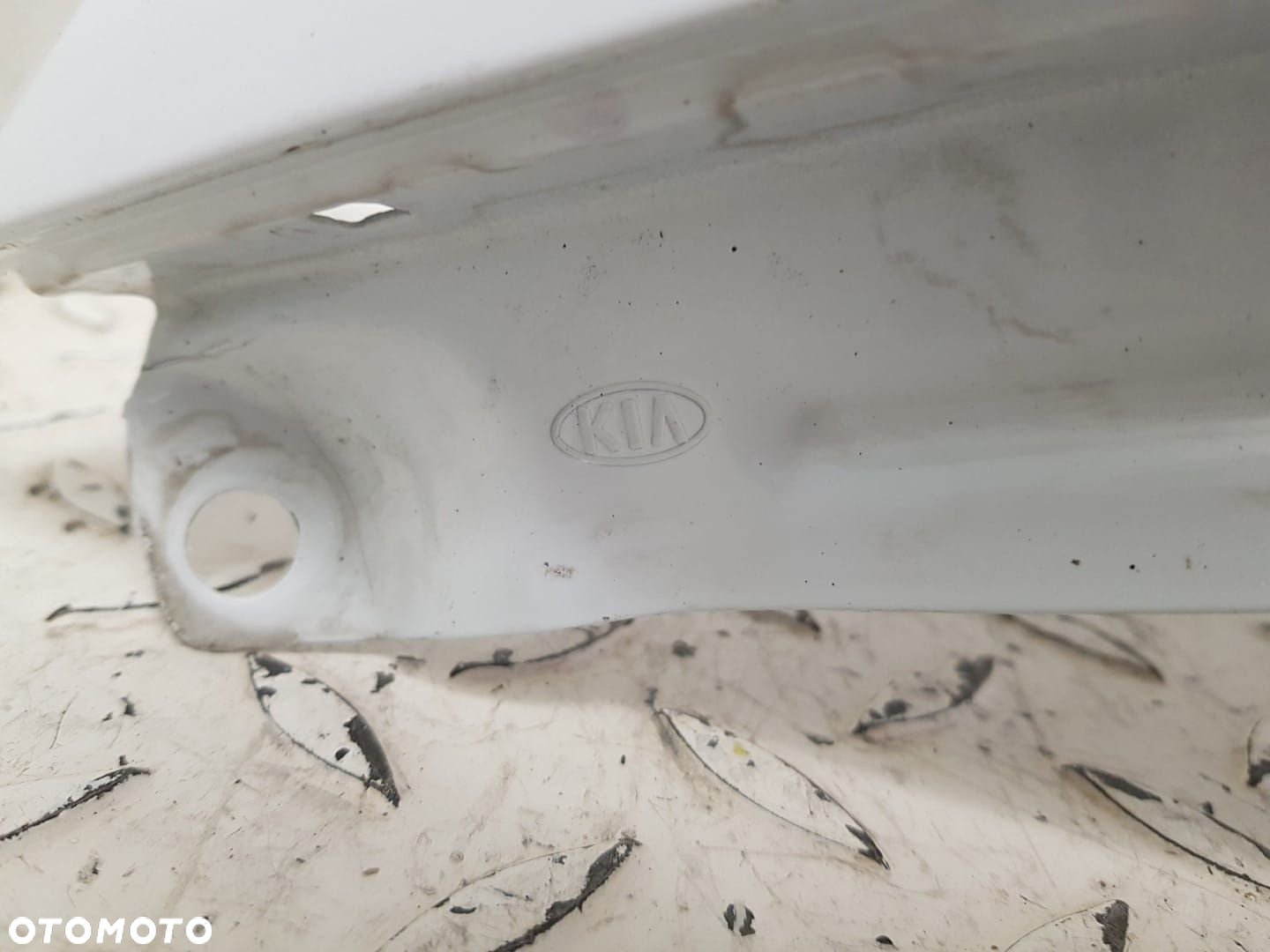 KIA CEED II 2 12-15 BŁOTNIK LEWY PRZÓD LEWY PRZEDNI BIAŁY ŁADNY - 4
