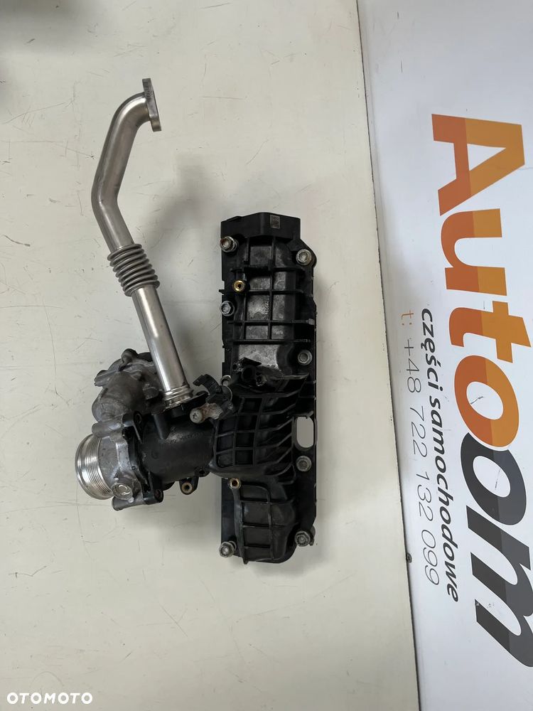 Przepustnica VW T6  CRAFTER II 2,0TDI 04L128063AD KOLEKTOR SSĄCY 04L129709 KOMPLET - 1