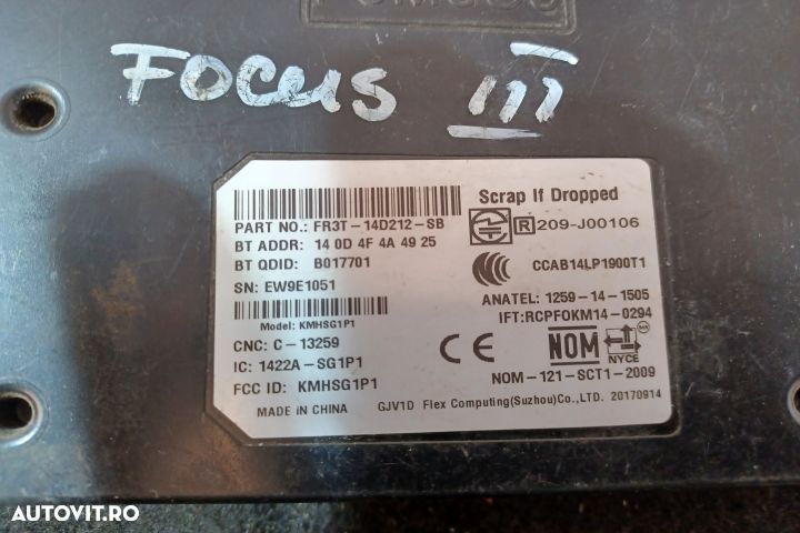 Modul Bluetooth FR3T-14D212-SB FR3T14D212SB FR3T-14D212-SB FR3T14D212 - 3