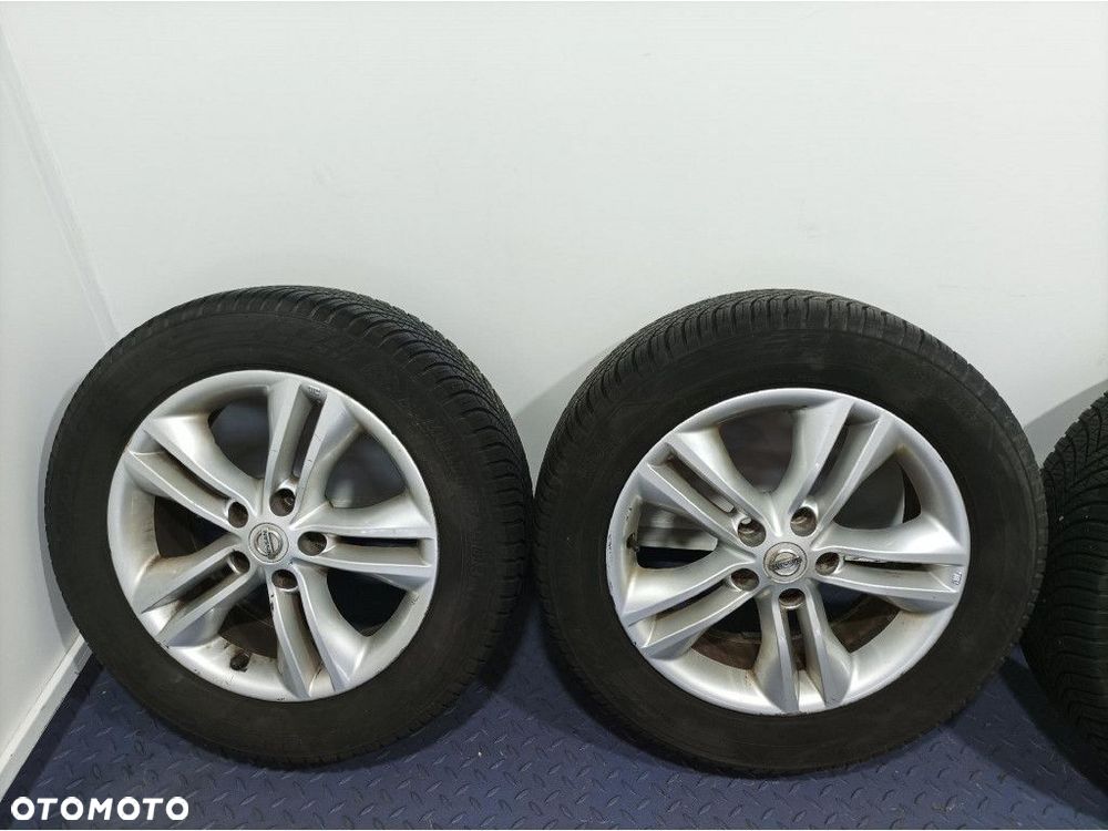 NISSAN KOMPLET FELGI ALUMINIOWE Z OPONAMI 5X114.3 6.5JX17 ET40 215/60 R17 - 3