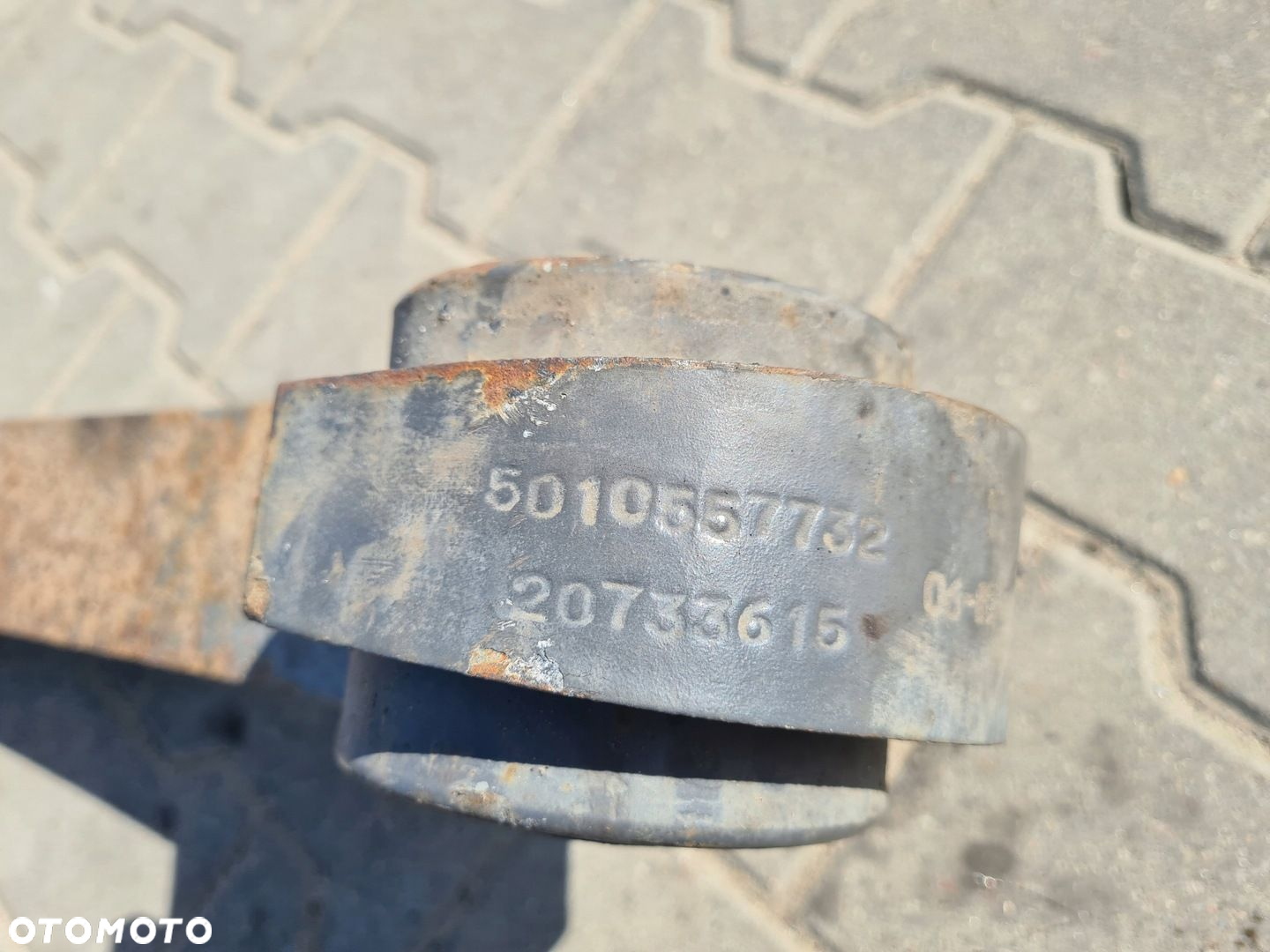 RESOR PRZÓD PRZEDNI 2 PIÓRA 9 CM VOLVO FE 06- EURO 5 - 3