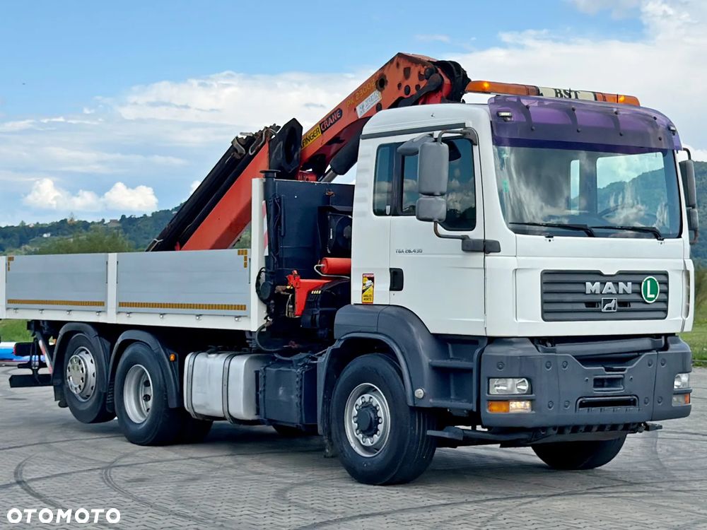 MAN TGA 26.430 * Skrzynia 5,50 m + PK 23002 + PILOT / 6x4H-2 - 3