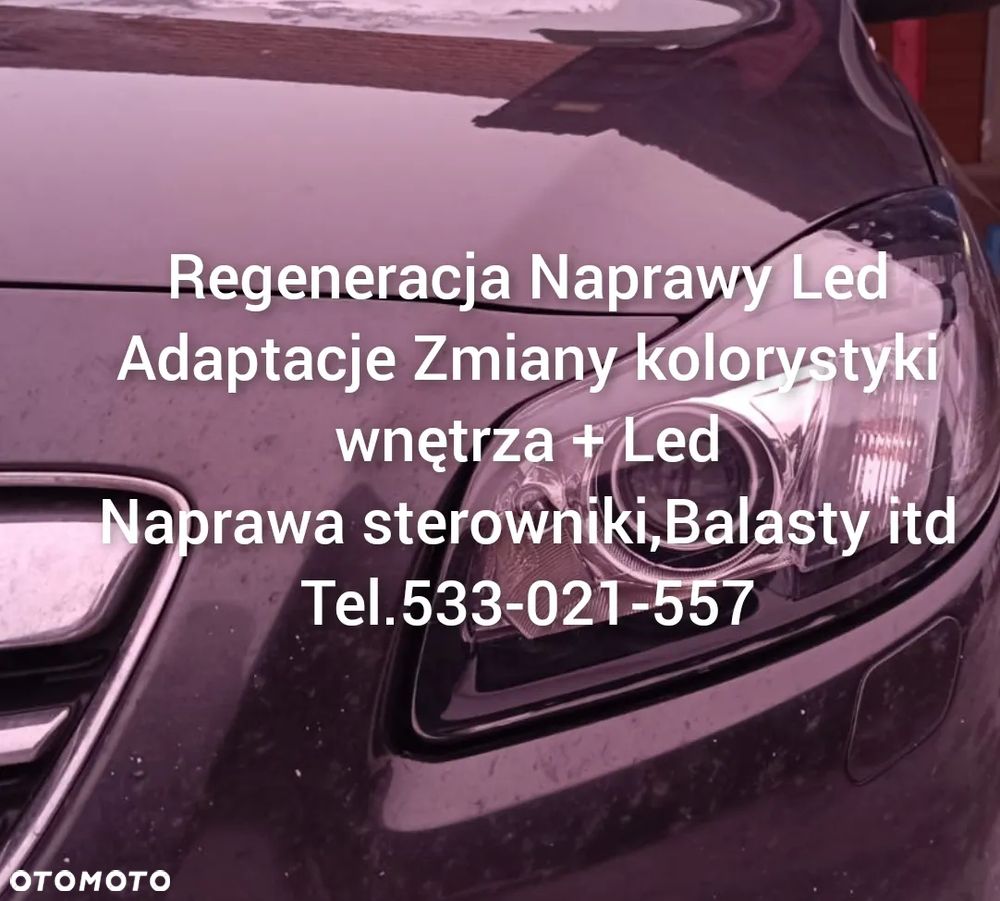 Reflektor Ful Led Dacia Renault Audi Bmw Volvo Mercedes Regeneracja Naprawa LED Konwersja Przeróbka USA UK - 19