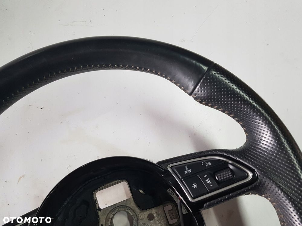 AUDI A3 8V 13-16r S-LINE KIEROWNICA SKÓRZANA 8V0419091R - 4