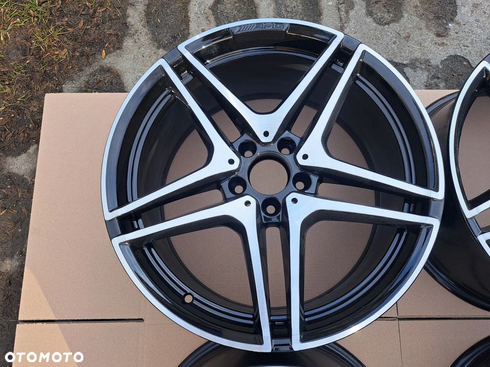 Oryg. Mercedes C-Klasa 205 A205 W205 AMG 19 8.5j 9.5j BiColour - 4