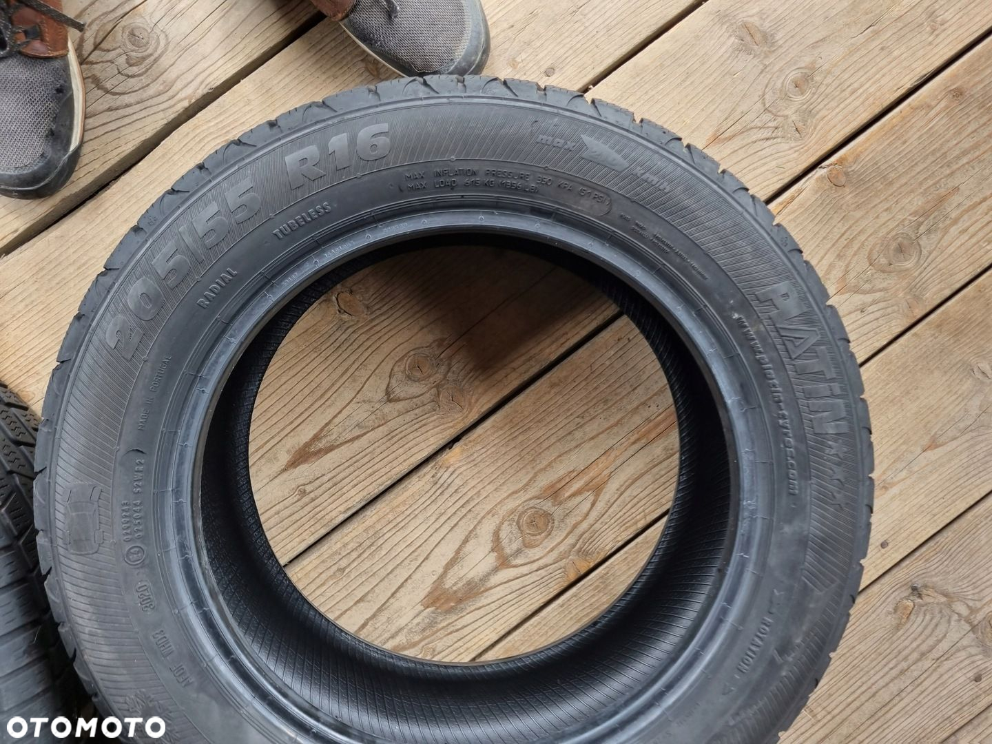 OPONY PLATIN GERMANY RP60 WINTER 205/55R16 91H2020r. 7,2/6,5mm bdb stan - 13