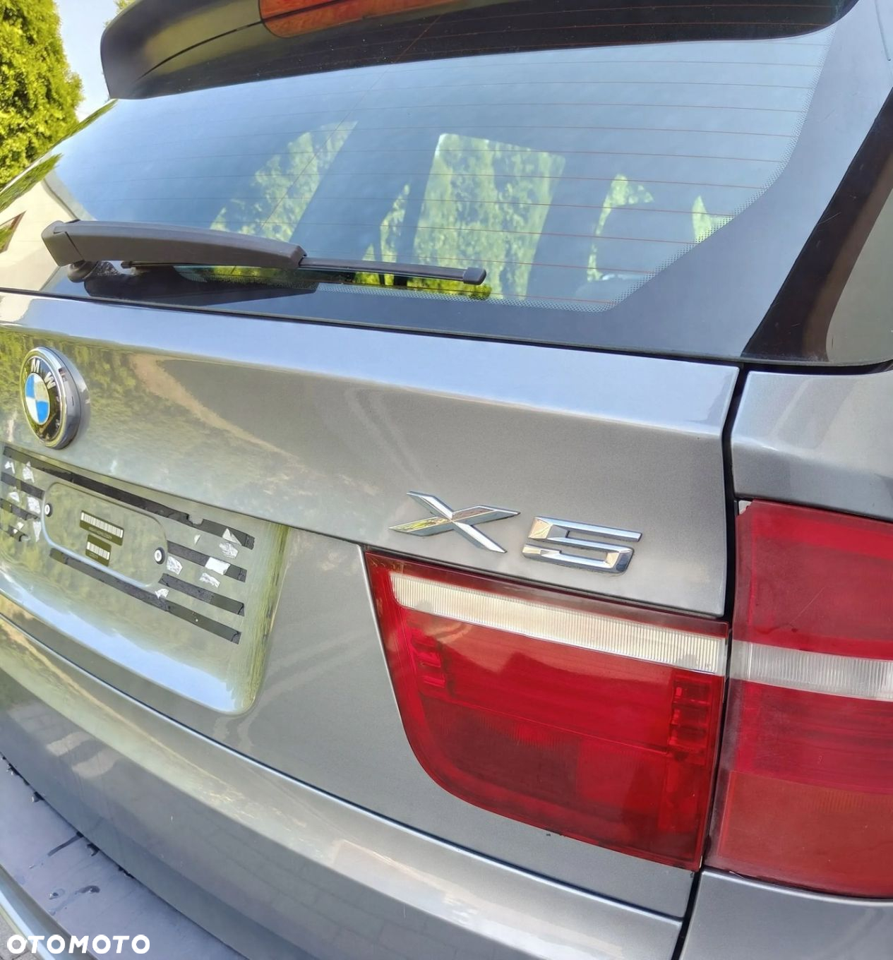 BMW X5 E70 KLAPA TYLNA BAGAŻNIKA Z SZYBĄ A52/7 - 7