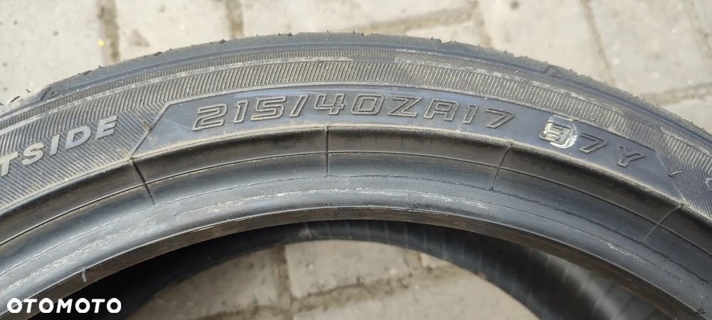 OPONY LETNIE 215/40R17 87Y SUMITOMO HTR 25 (3721) 7mm LATO 2 SZTUKI PARA - 6