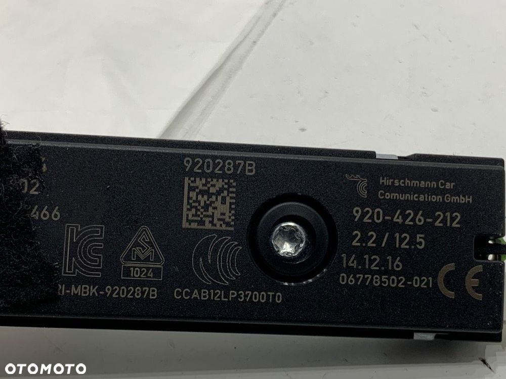 WZMACNIACZ  MERCEDES-BENZ KLASA A (W176) 2012 - 2018 A 180 (176.042) 90 kW [122 KM] benzyna 2012 - - 4