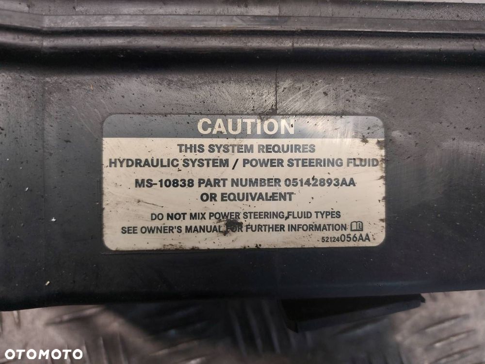 ZBIORNICZEK PŁYNU WSPOMAGANIA JEEP GRAND CHEROKEE WK 3.0 CRD 52124056 - 3