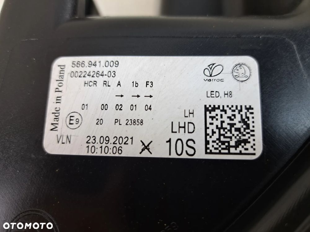 SKODA KODIAQ LIFT FULL LED LAMPA PRZÓD LEWA - 6