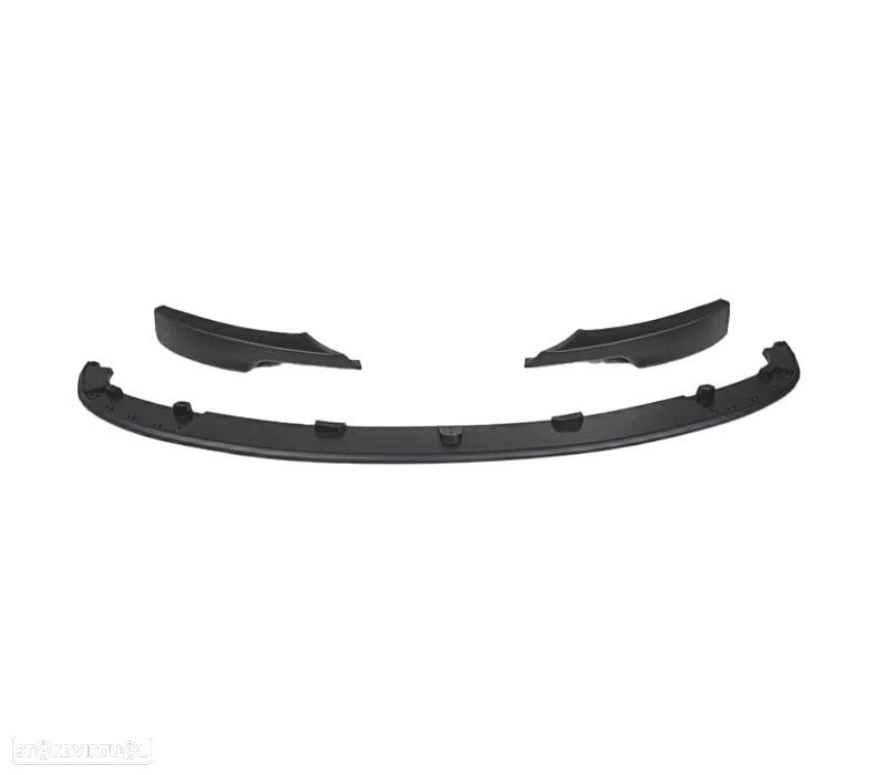 LIP SPOILER FRONTAL BMW E90 LCI 09-12 LOOK M PERFORMANCE PRETO BRILHANTE - 3