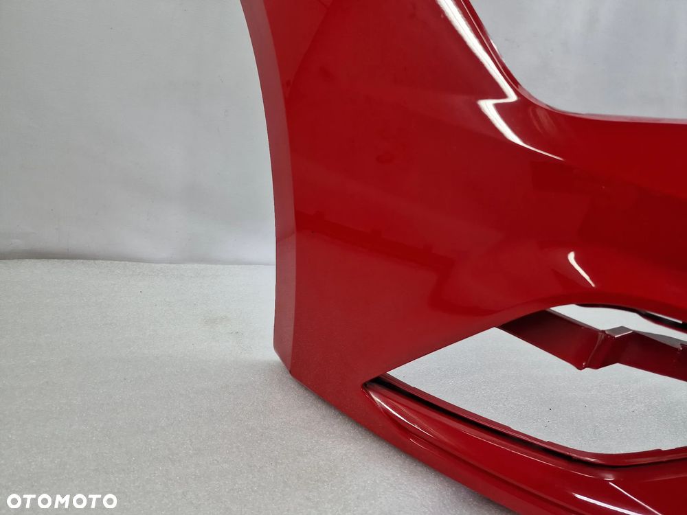 SEAT LEON 3 III 5F0 LIFT FR 16- KOMPLETNY ZDERZAK PRZEDNI PRZÓD + GRILL + KRATKA ŚRODKOWA , ŁADNY , KOLOR CZERWONY , NR 5F0807221AB / 5F0807221AJ , NR AUKCJI NZ971 - 3