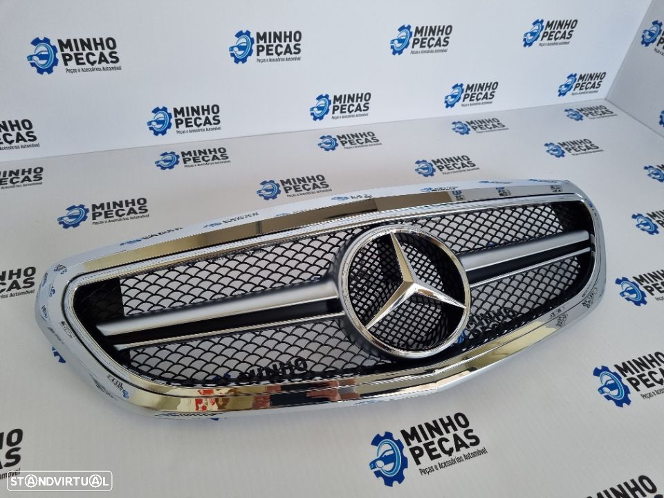 Grelha Frontal Mercedes Class E  (W212) AMG (2013 a 2016) - 2