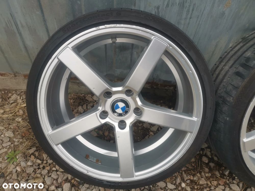 KOŁA FELGI ALUMINIOWE ALUFELGI BMW R19 5X120 BMW E90 E46 F30  ORYGINAŁ VIA 8,5 Jx ET35 OPONY CONTINENTAL SPORTCONTACT 6 2X 225/35 2X 245/30 - 6