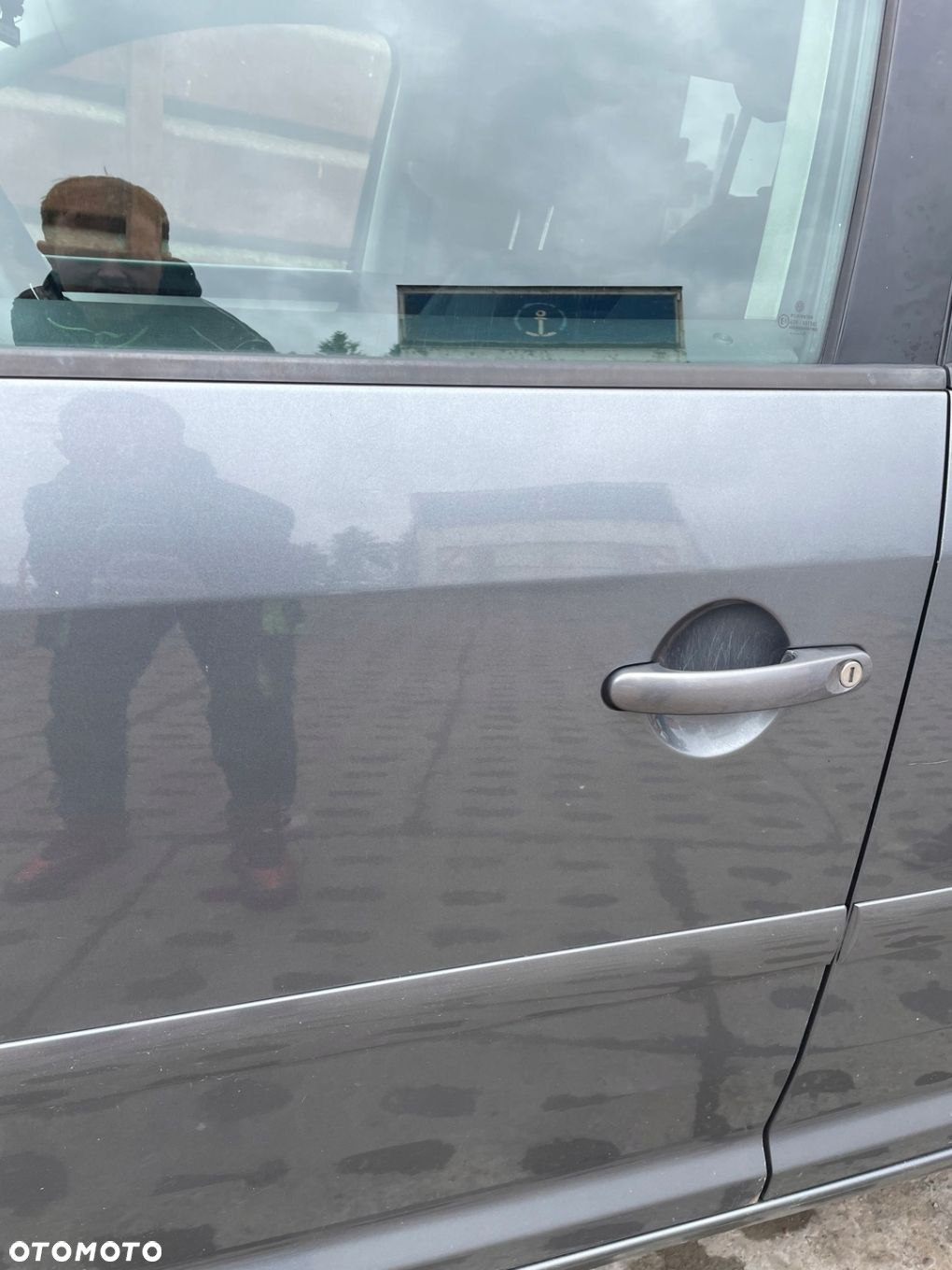 vw touran I drzwi lewe przód przednie kompletne kod lakieru - LD7X - 4