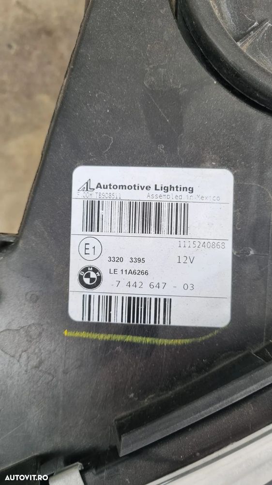 Far stanga BMW X5 X6 F15 F16 Adaptive LED - 7