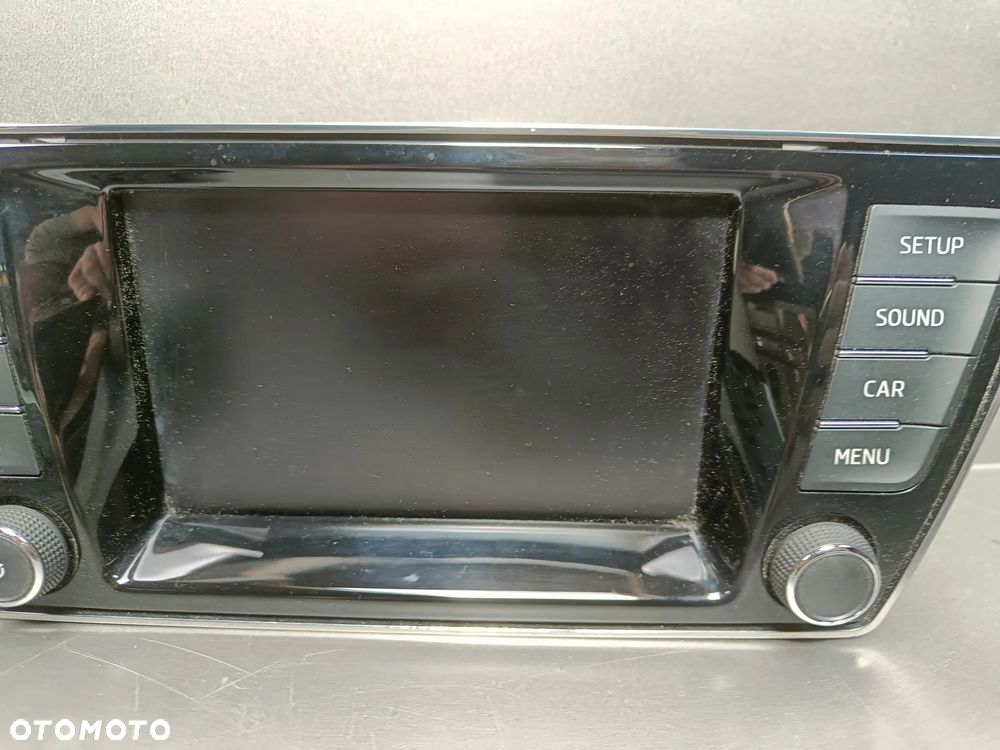 Radio Skoda Fabia 3 III Wyświetlacz Jednostka Czytnik 5Q0035842A 6V0919604 - 4