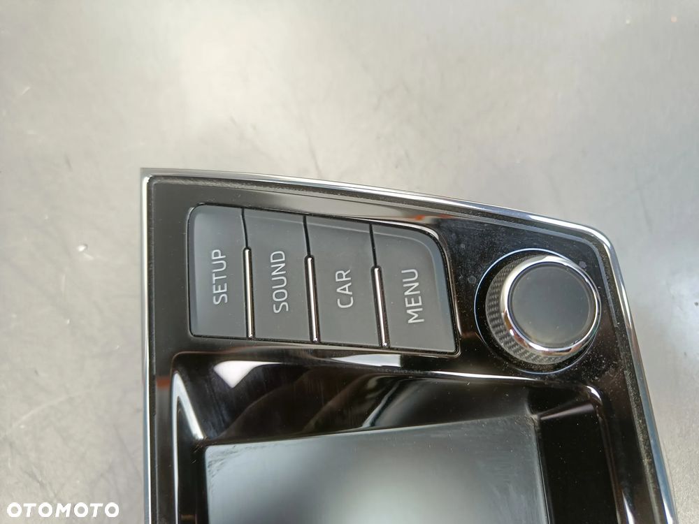 Radio Skoda Fabia 3 III Wyświetlacz Jednostka Czytnik 5Q0035842C 6V0919604B - 8