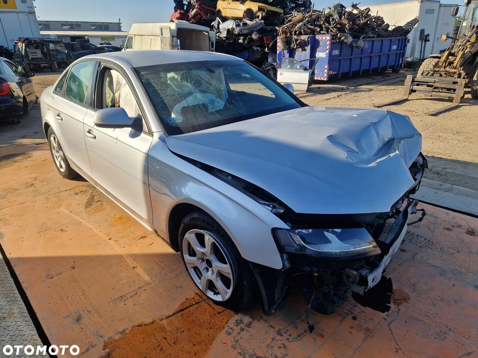Audi A4 B8 sedan 2008-2015 Silnik 2.0 TDI CAGC 120KM/88kW LX7W na części drzwi klapa zderzak - 2