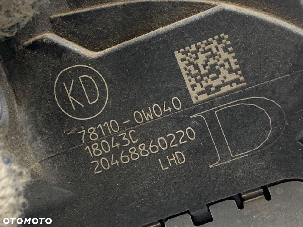 POTENCJOMETR GAZU  LEXUS NX (_Z1_) 2014 - 2022 300h AWD (AYZ15_) 114 kW [155 KM] Hybryda silnik - 4