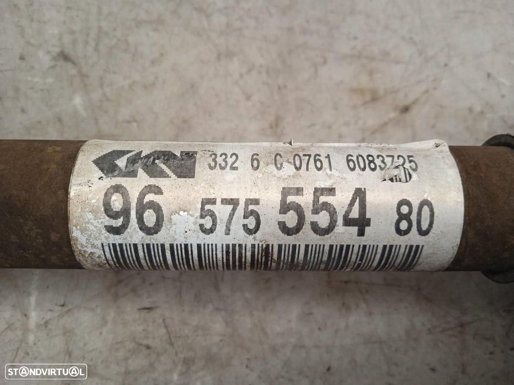 TRANSMISSÃO FRONTAL ESQUERDA CITROEN C4 PICASSO I LIMUSINA 2006 - 1