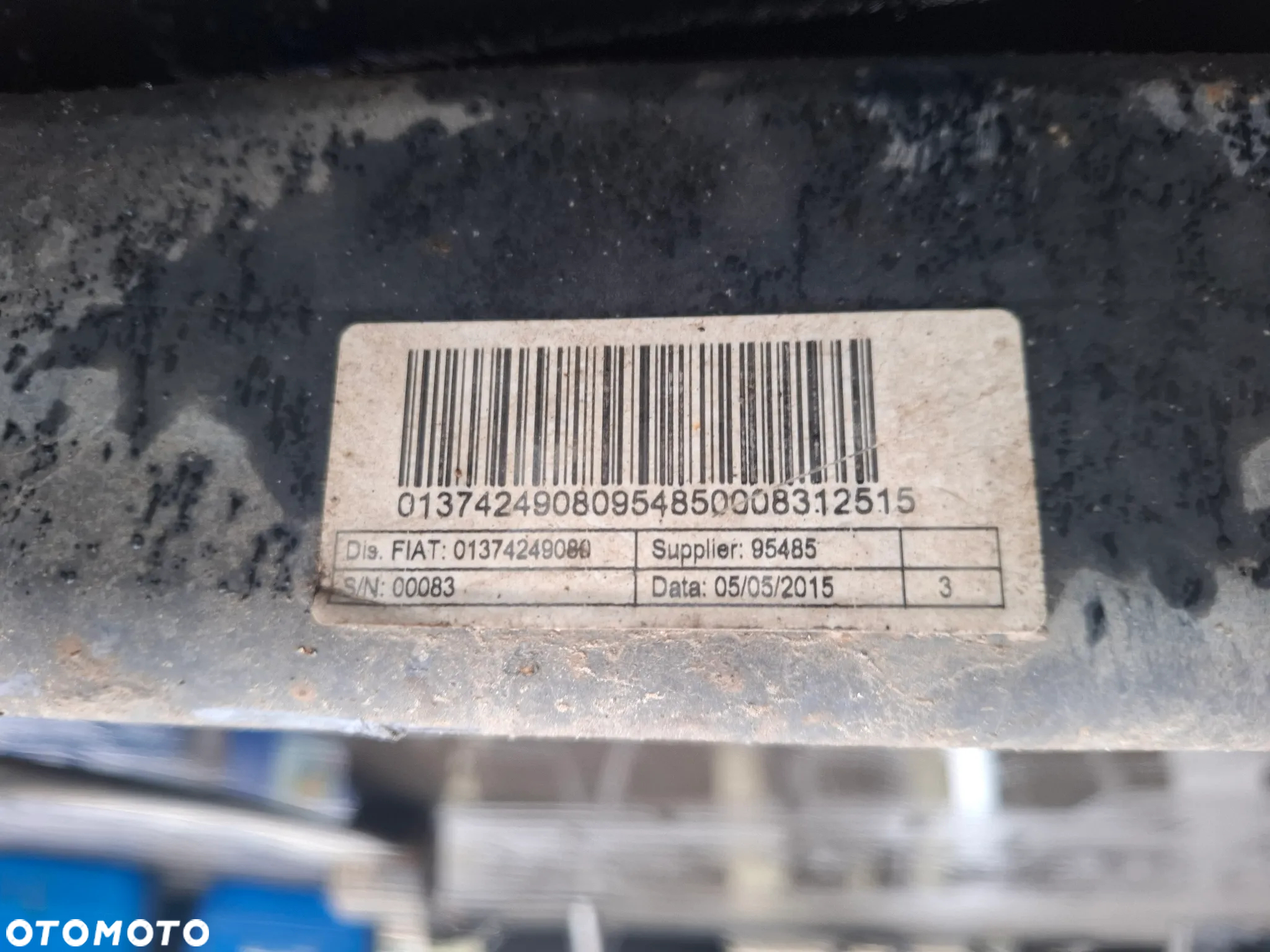 BOXER DUCATO JUMPER III 14-> OŚ BELKA TYLNA ZAWIESZENIA 01374249080 - 5