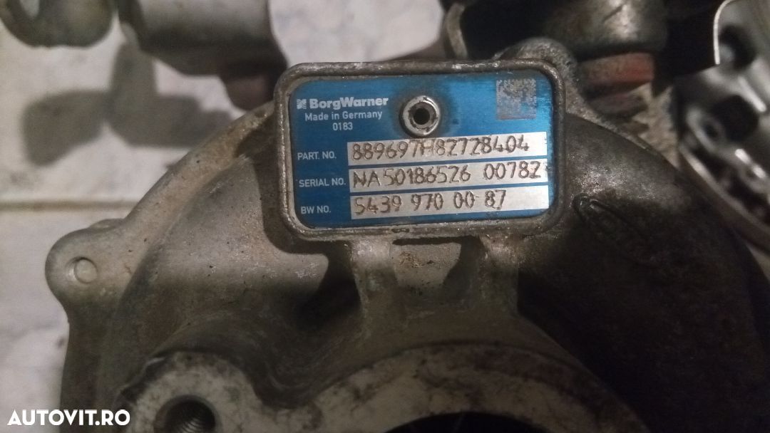 Turbo 1.5 dci, euro 5, 54399700087, K9KR846 Qashqai, Duster - 1