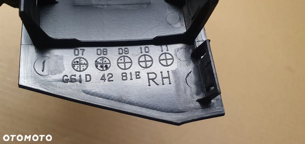 Przełącznik szyby prawy przód przedni Mazda 6 II GS1D66370 - 4