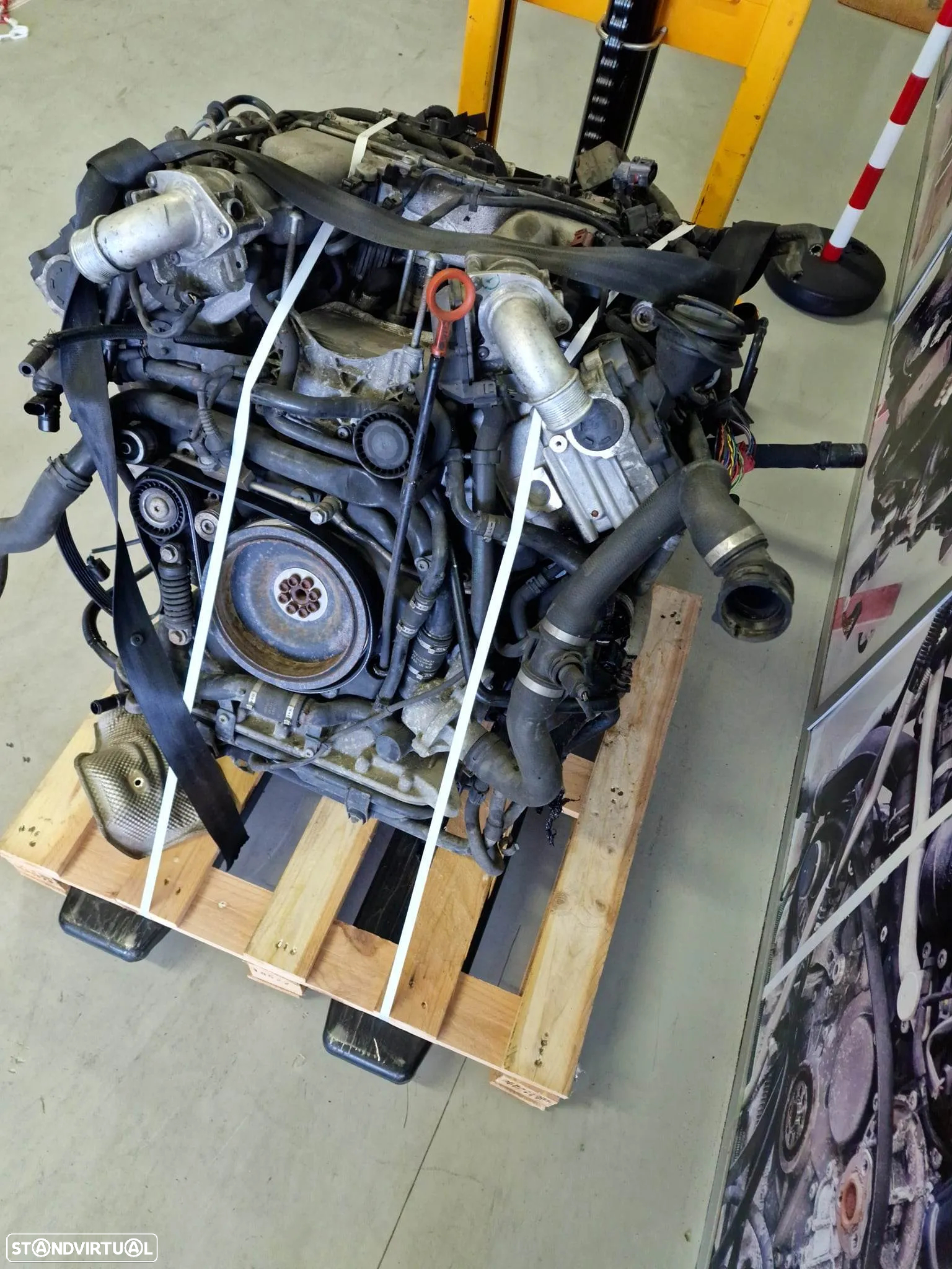 Motor Audi Q7 4.2 TDI 2010 de 326cv, ref BTR - 4