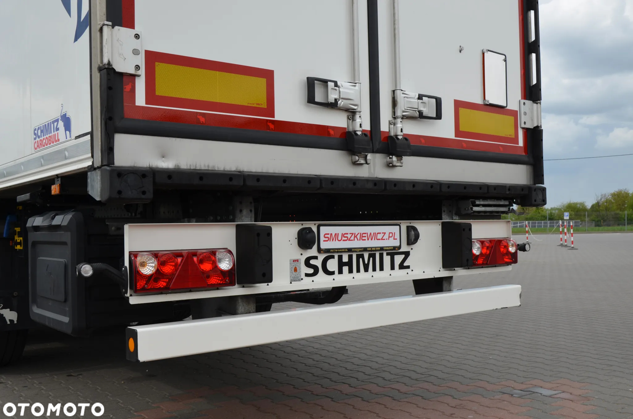 Schmitz Cargobull CHŁODNIA DOPPELSTOCK 1647mth OŚ POD. KOSZ PAL. DRUKARKA DE 7656 - 5