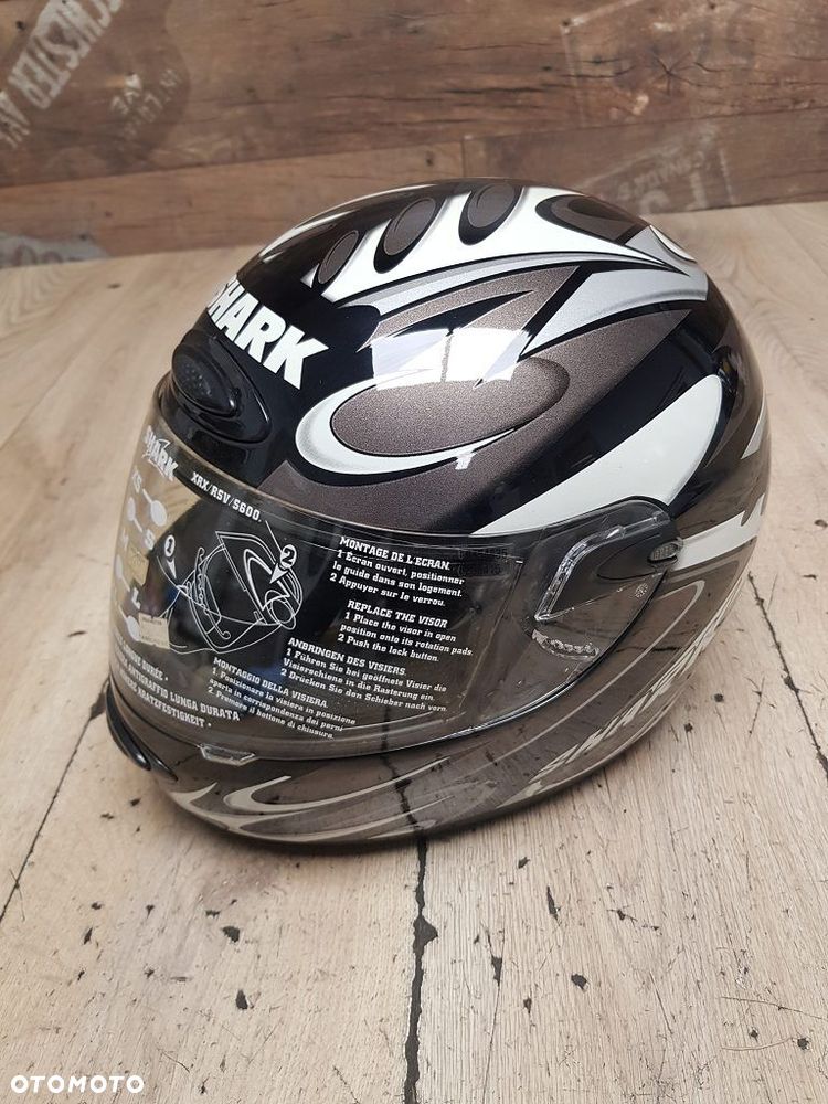 Kask motocyklowy Shark S600 rozmiar XS 54 - 2